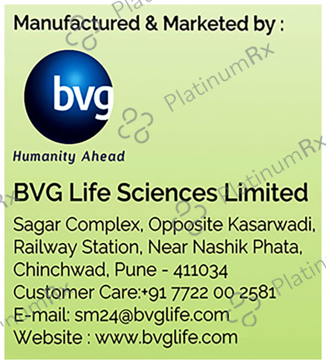 BVG Life Sciences LVR 24 Syrup for Healthy Liver