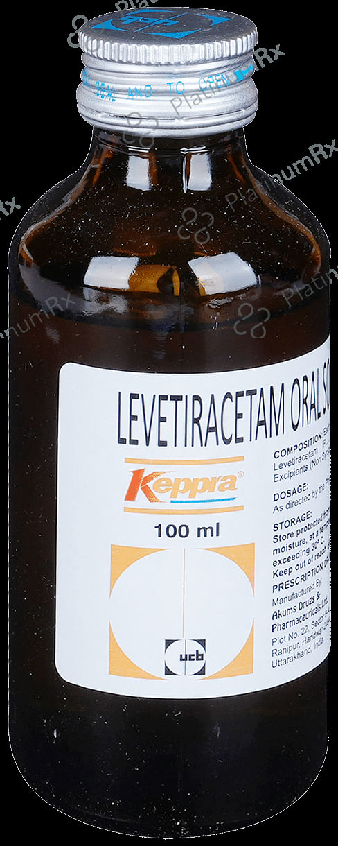 Keppra 100mg Syrup 100ml
