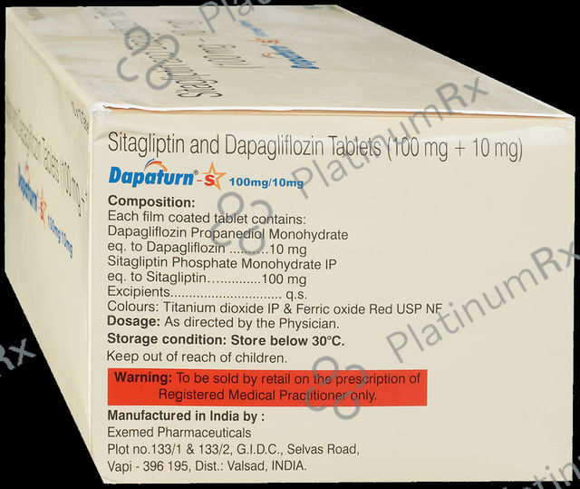 Dapaturn S 10/100mg Tablet 10s