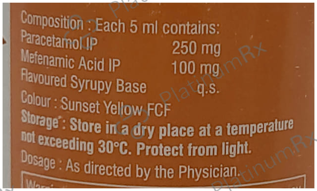 Mefkind DS 100/250mg Suspension 60ml