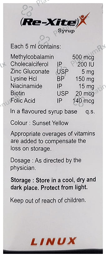 Rexite Syrup 200ml