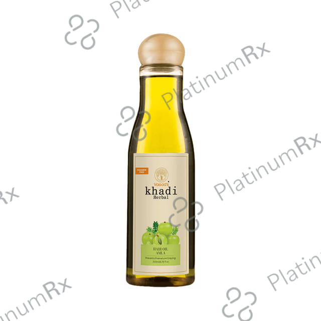 Vagad's Khadi Amla Herbal Hair Oil