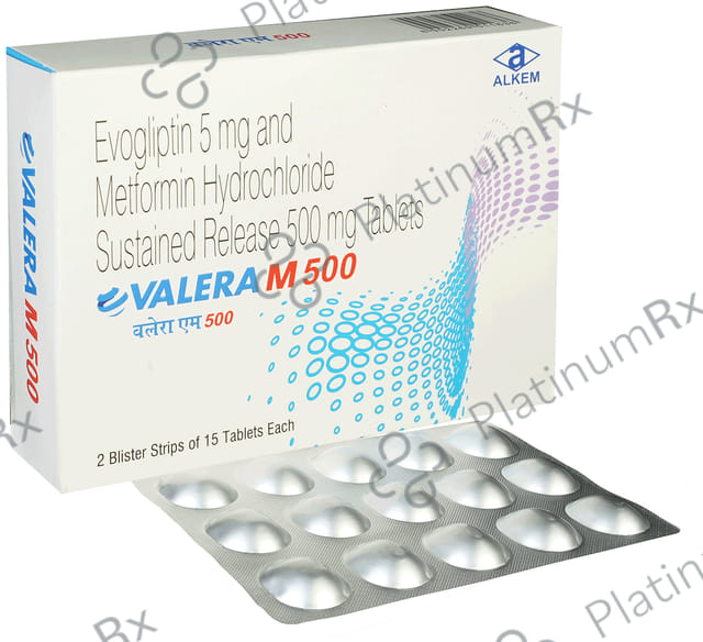 Valera M 5/500mg Tablet SR 15s