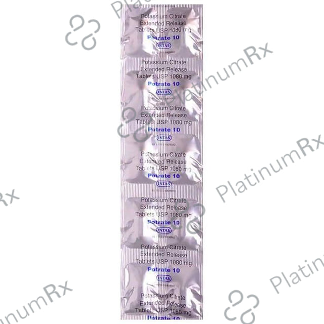 Potrate 1080mg Tablet ER 10s