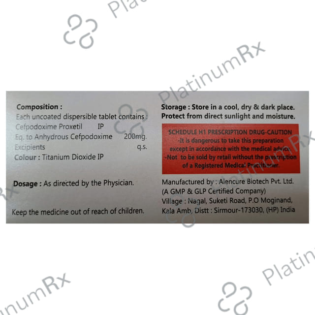 Zufifix 200 Tablet DT