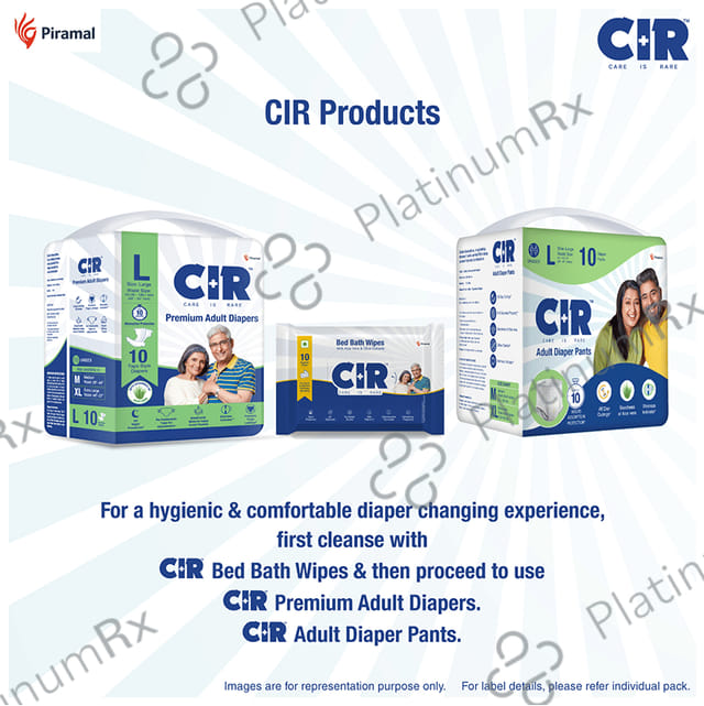 CIR Adult Diaper Pants Large 10s