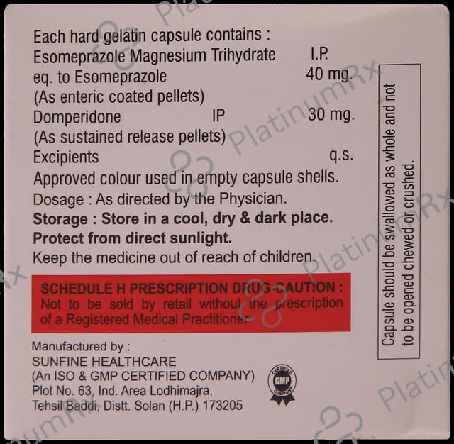 Jupicid DSR 30mg/40mg Capsule