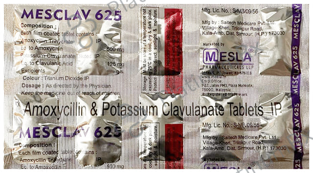 Mesclav 625 Tablet