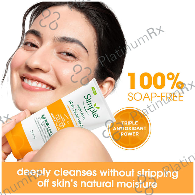 Simple Vitamin C Glow Face Wash