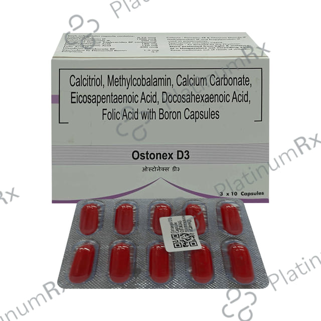 Ostonex D3 Capsule 10s