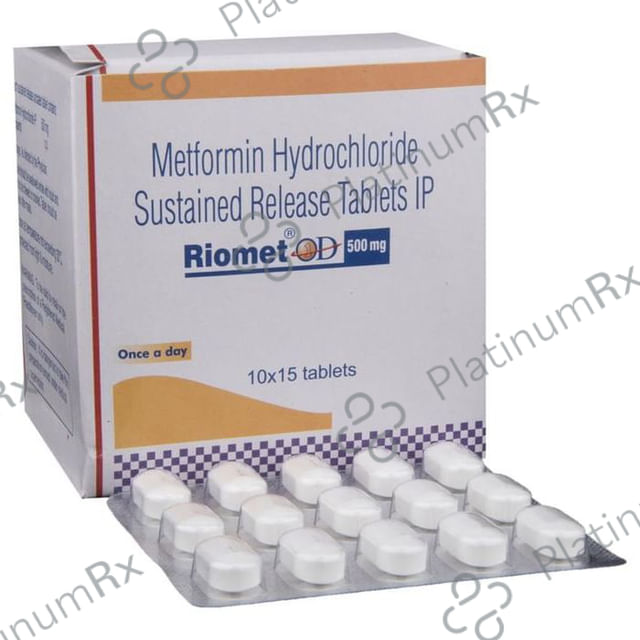 Riomet OD SR 500mg Tablet 15s