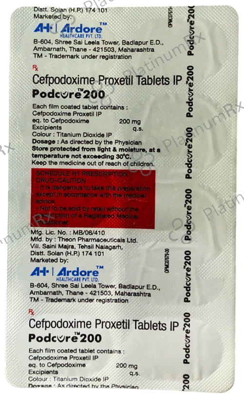Podcure 200mg Tablet