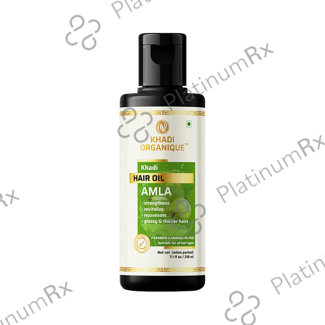 Khadi Organique Khadi Hair Oil Amla Paraben & Mineral Oil Free