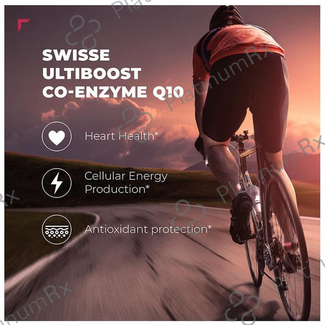 Swisse Ultiboost Co-Enzyme Q10 for Energy, Heart & Antioxidant Support - Capsule