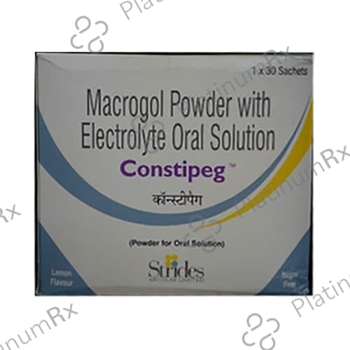 Constipeg Sachet Lemon 13.7gm