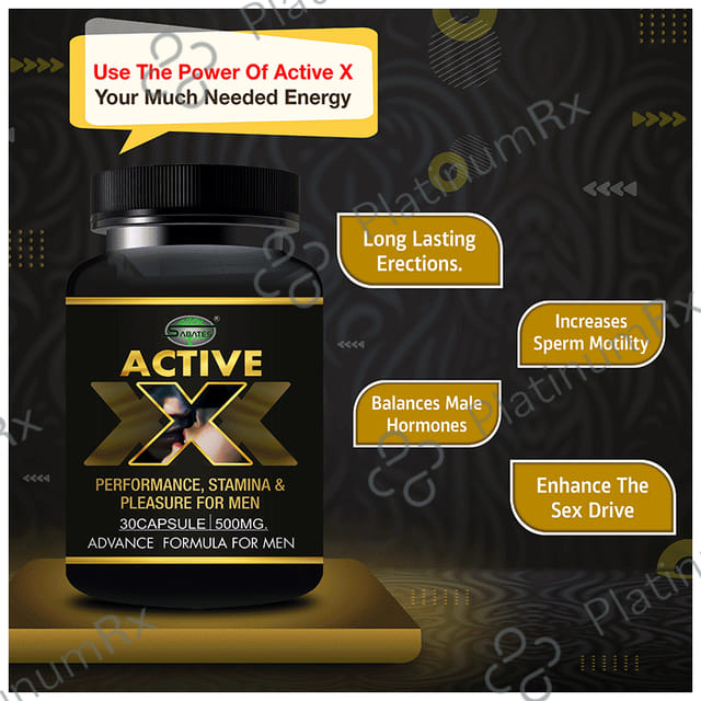 Sabates Active X for Men Capsule 30 capsules