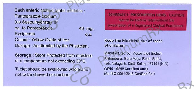 Panlite 40 Tablet 10 Tablet Mediqas Pharma