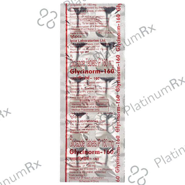 Glycinorm 160mg Tablet 10s