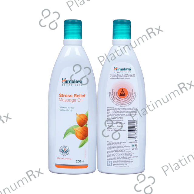 Himalaya Wellness Stress Relief Massage Oil 200ml