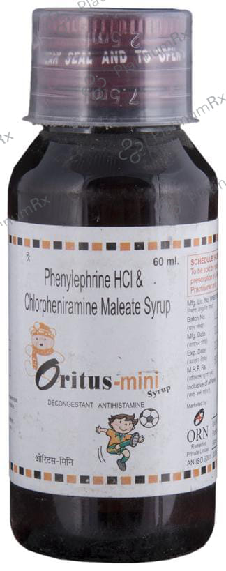 Oritus Mini 5/2mg Syrup 60ml