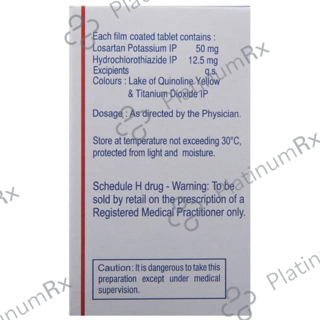 Covance D 50/12.5mg Tablet 10s
