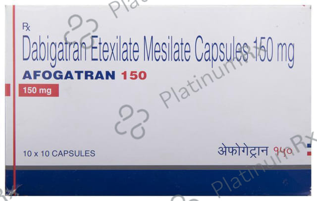 Afogatran 150mg Capsule 10s