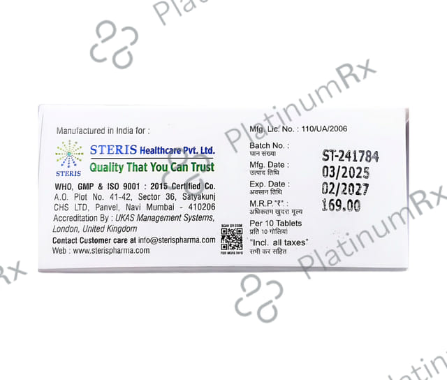 Perindprim Plus 4/1.25mg Tablet 10s