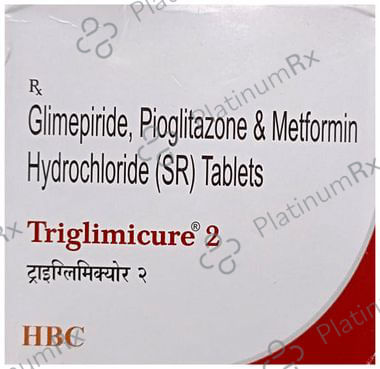 Triglimicure 2/500/15mg Tablet SR 15s