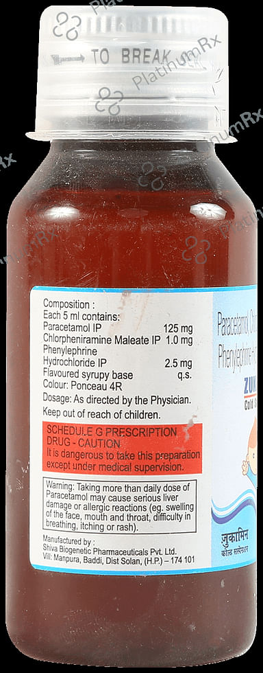 Zukamin Cold Suspension 60ml