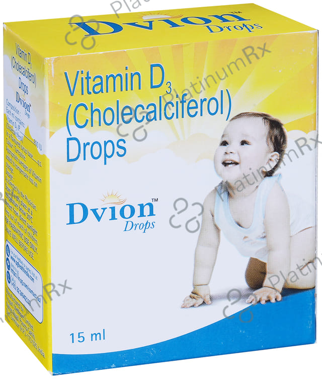 Dvion 800IU Drops 15ml