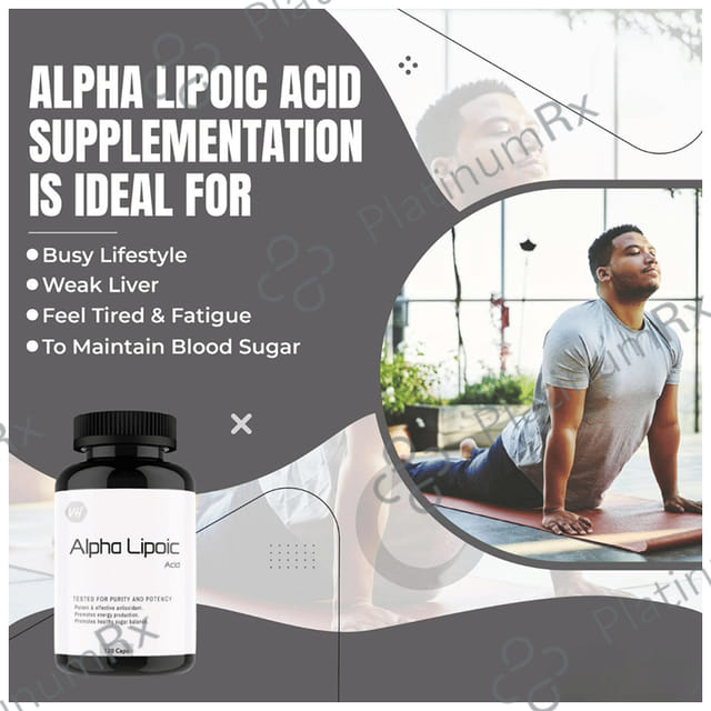 Vitaminhaat Alpha Lipoic Acid Capsule 120s