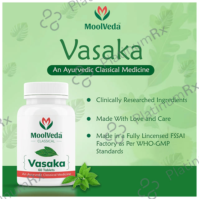 Moolveda Vasaka Tablet 60s
