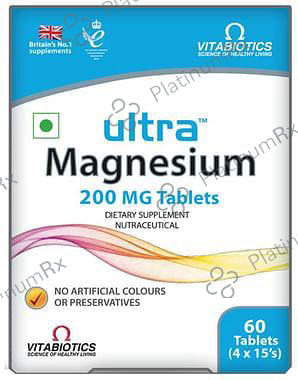 Ultra Magnesium 200mg Tablet 15s