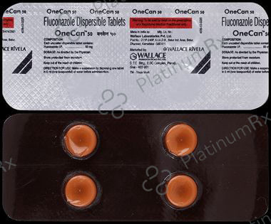 Onecan 50mg Tablet 4s