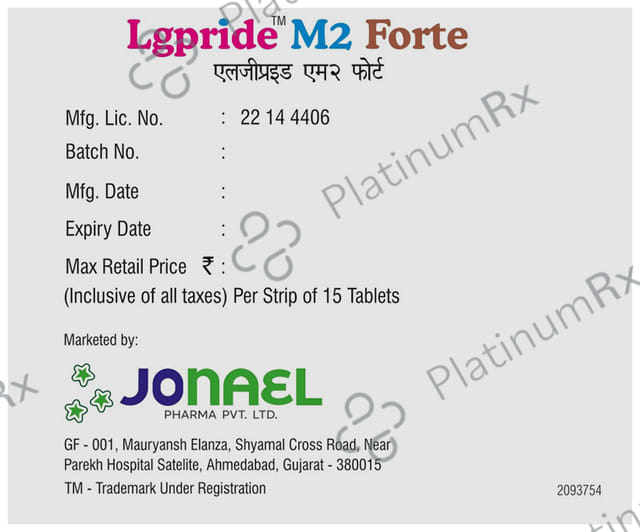Lgpride M 2mg Forte Tablet PR 15s