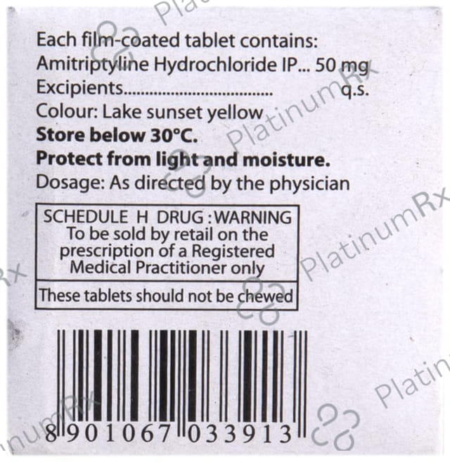 Tryptomer 50mg Tablet 15s