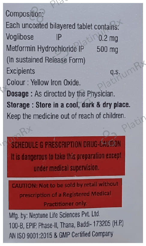 Vribose M 0.2 Tablet SR