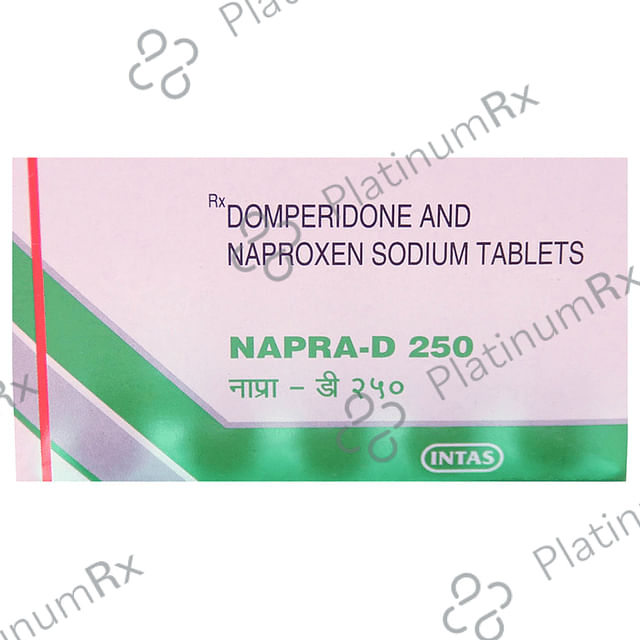 Napra D 250/10mg Tablet 10s