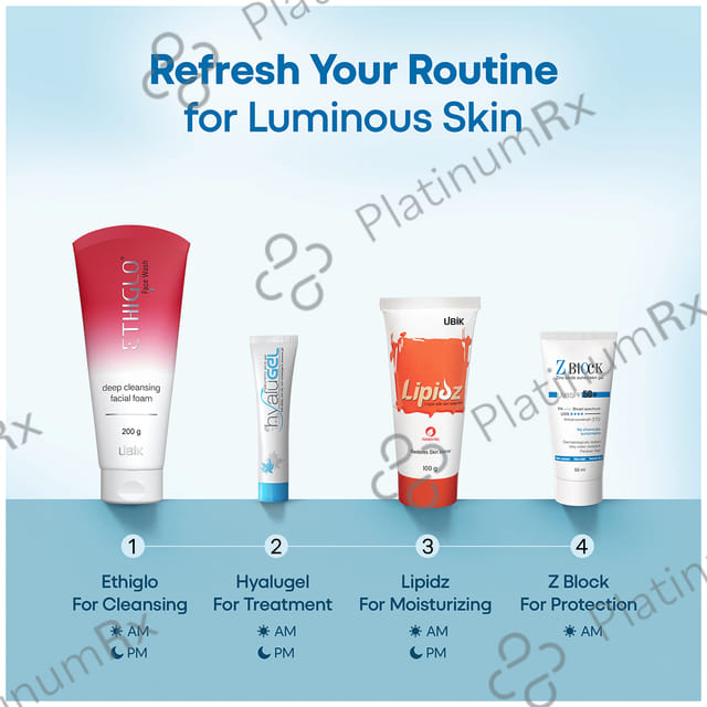 Z Block 25% Zinc Oxide Sunscreen UVB SPF 50+ Gel 50gm