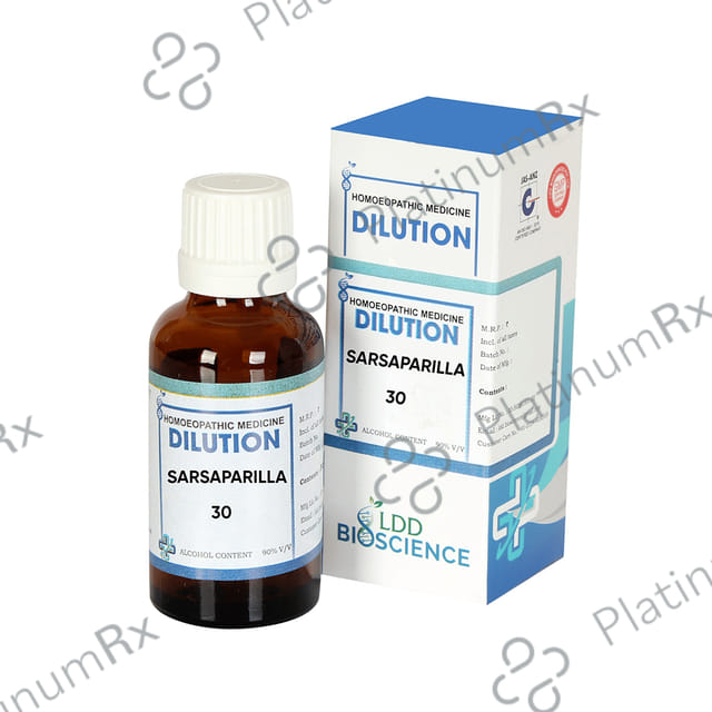 LDD Bioscience Sarsaparilla Dilution 30 30 ml