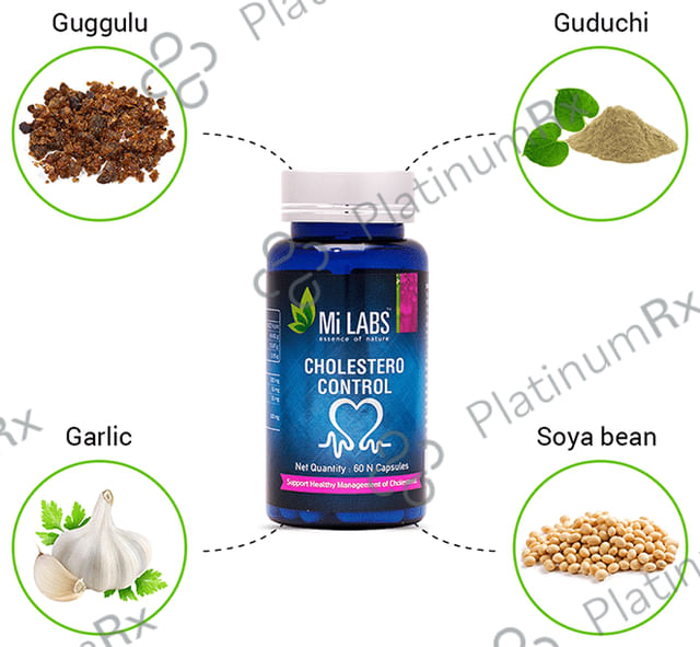 MI Labs Cholesterol Control Capsule