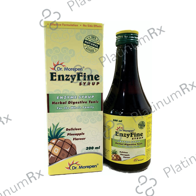 Dr. Morepen Enzyfine Syrup Pineapple