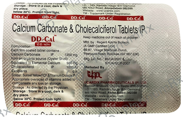 DD Cal Tablet 10s