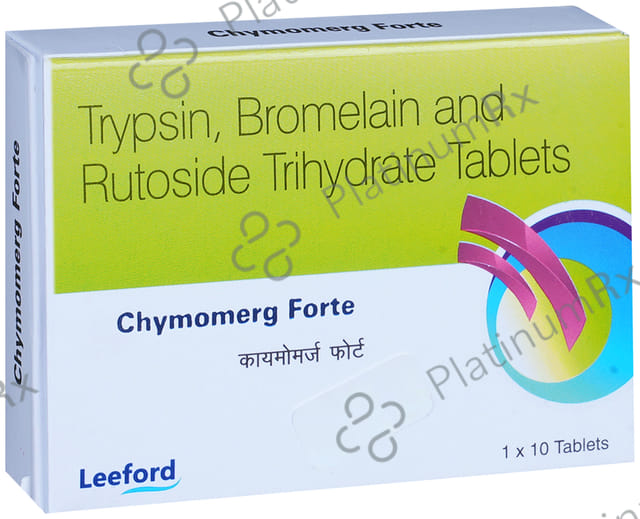 Chymomerg Forte 180/96/200mg Tablet 10s