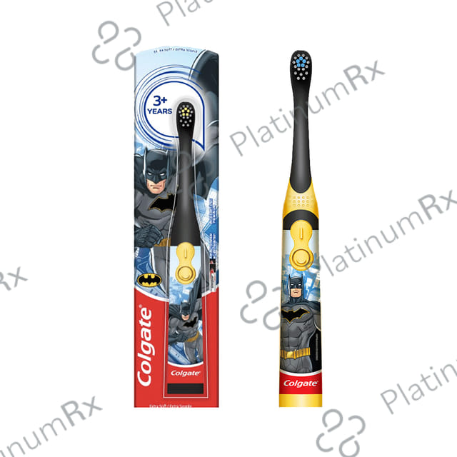Colgate 3+ Years Extra Soft Battery Powered Toothbrush Batman