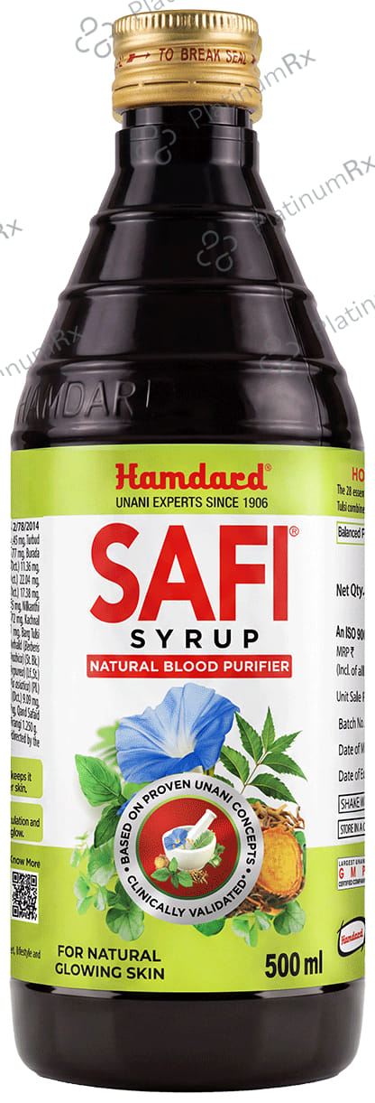 Hamdard Safi Natural Blood Purifier Syrup 500ml