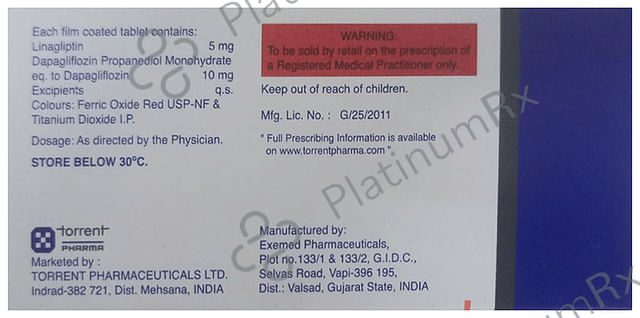 Linaxa D 10/5mg Tablet 10s