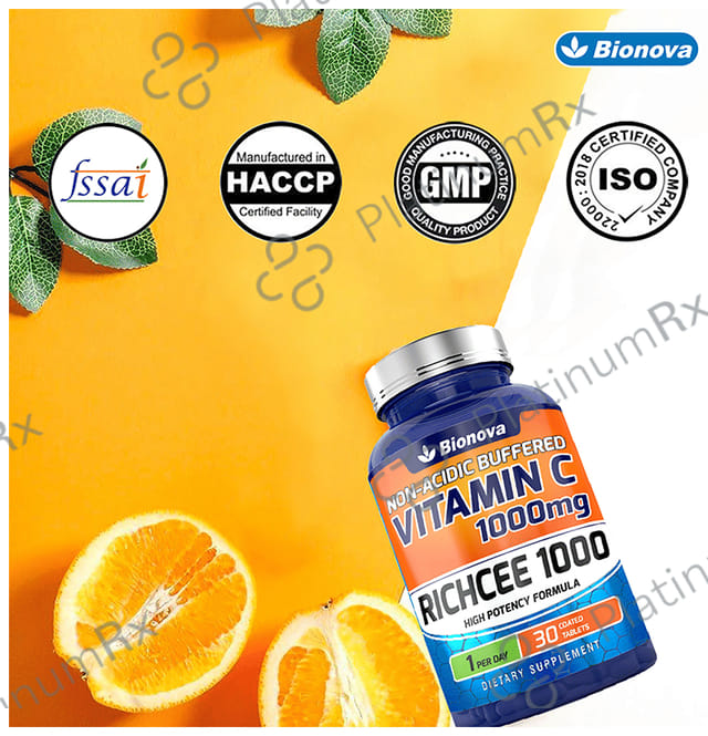 Bionova Richcee Vitamin C 1000mg Tablet 30s