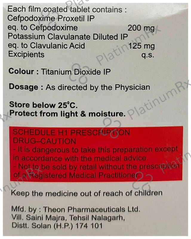 Leezad-CV 325 Tablet