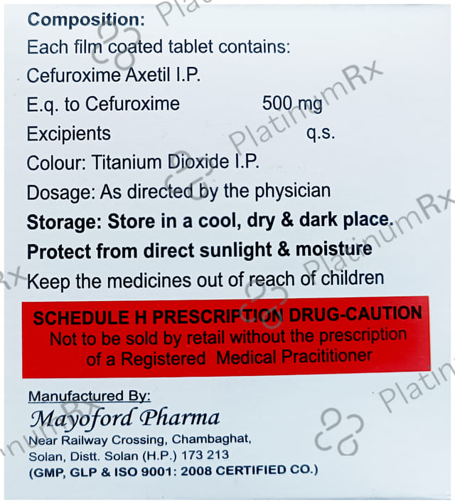 Classcef 500mg Tablet